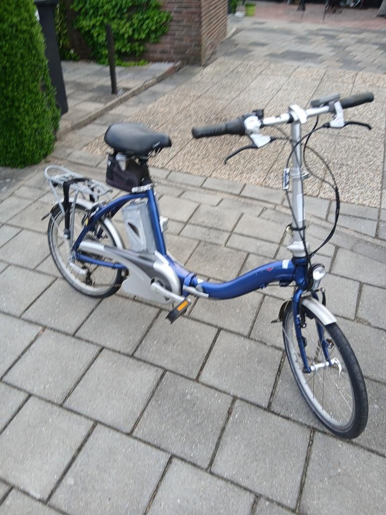 Zgan flyer vouwfiets zeer netjes 25v 60km, Fietsen en Brommers, Ophalen of Verzenden, Zo goed als nieuw, 20 inch of meer