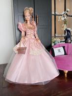 Roze prinsessenjurk Rapunzel voor Barbie, Ophalen of Verzenden, Zo goed als nieuw, Kleertjes