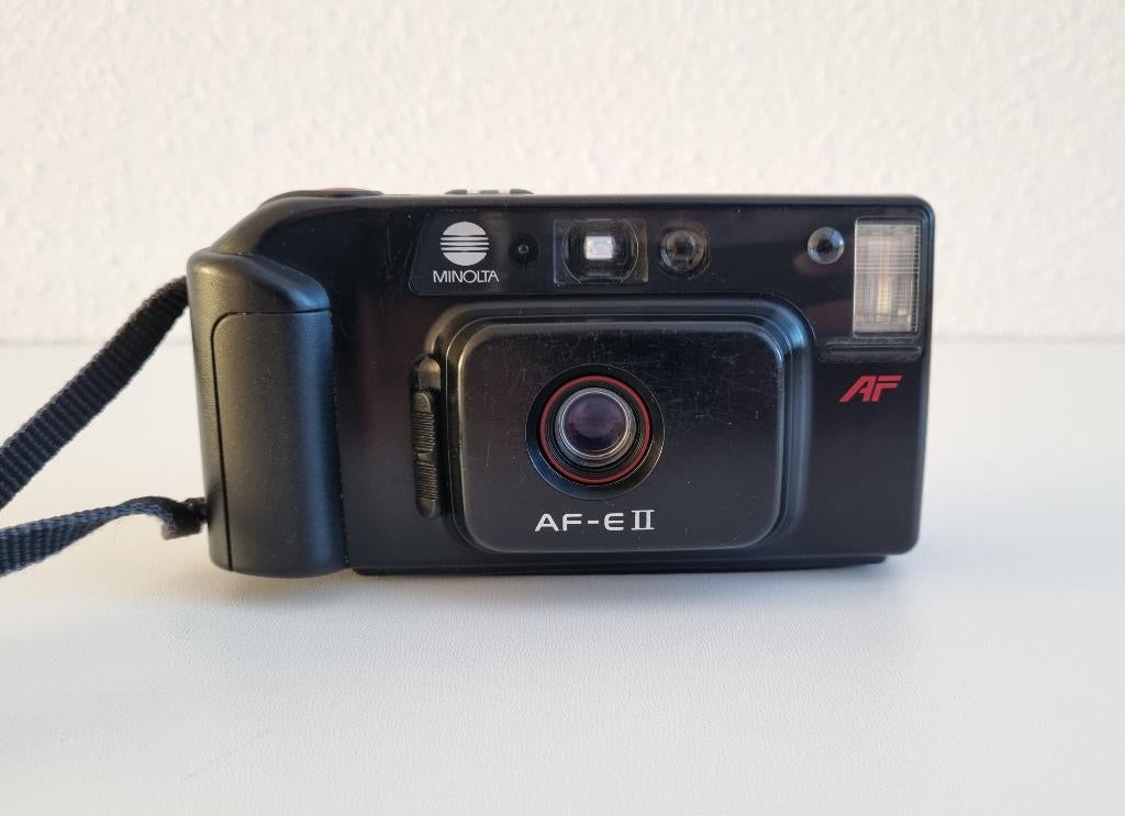 Minolta AF-E II 35mm Point And Shoot Film Camera, Ophalen of Verzenden, Gebruikt, Compact, Minolta
