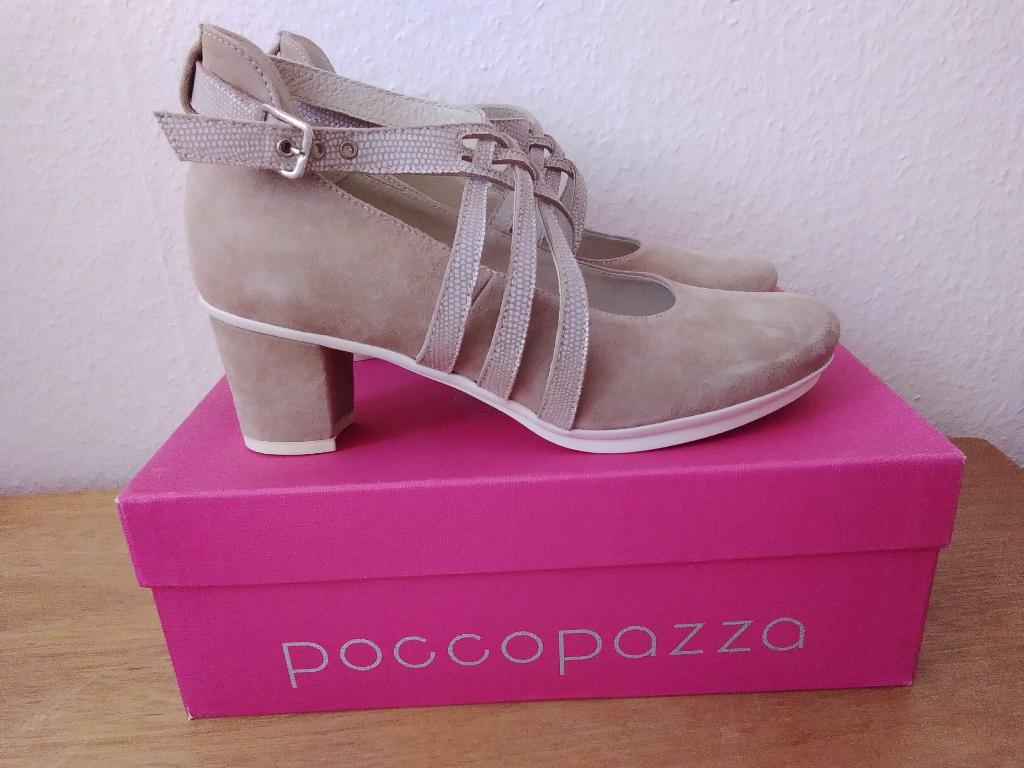 Nieuwe comfortabele beige volledig leren pump Poccapazza 37, Kleding | Dames, Schoenen, Pumps, Beige, Poccopazza, Nieuw