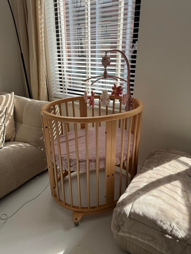 Stokke Sleepi Mini Wieg - in perfecte staat, Kinderen en Baby's, Babywiegjes en Ledikanten, Ophalen of Verzenden, Zo goed als nieuw