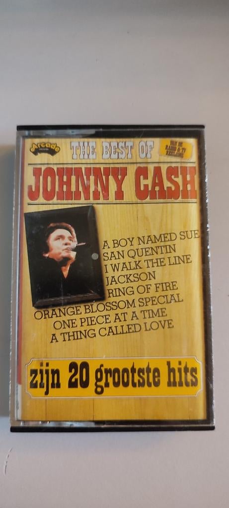 Johnny Cash - The best of ..., Ophalen of Verzenden, Zo goed als nieuw, Country en Western, 1 bandje