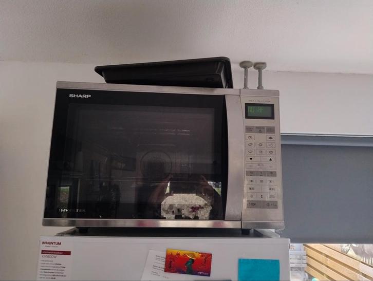 Sharp Inverter Combimagnetron - Zo goed als nieuw, Witgoed en Apparatuur, Magnetrons, Zo goed als nieuw, Vrijstaand, Combimagnetron