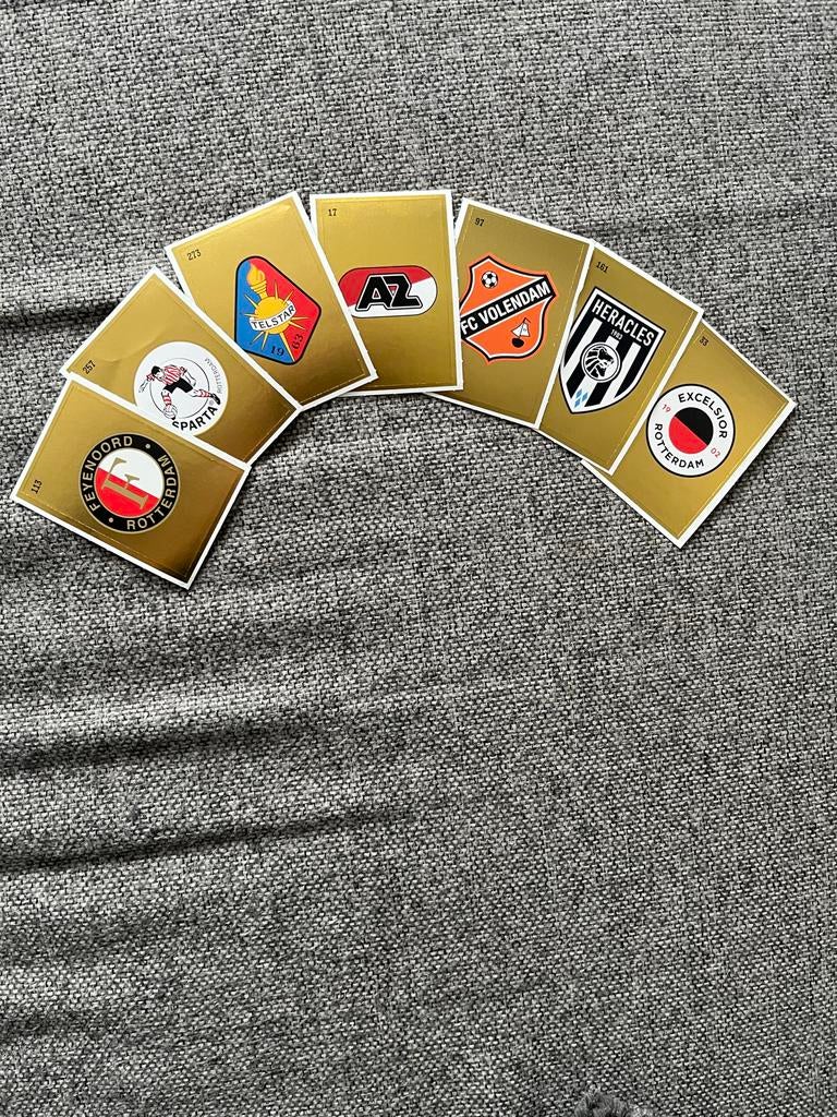 Voetbalstickers - eredivisie - Gouden editie, Ophalen of Verzenden, Zo goed als nieuw, Sport