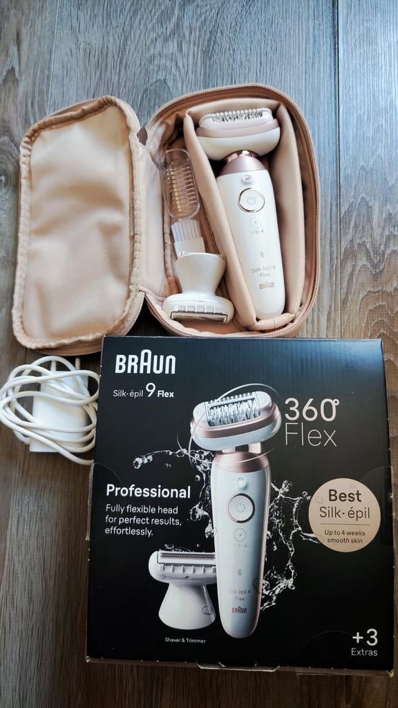 Braun Silk-épil 9 Flex Epilator - Nieuw in doos, Witgoed en Apparatuur, Ophalen of Verzenden