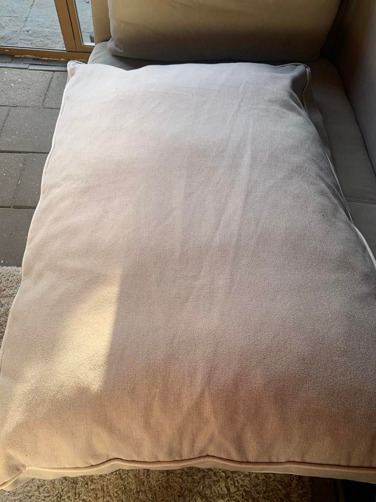 Pallet kussens beige, Ophalen of Verzenden, Zo goed als nieuw, Overige materialen, 2 zitplaatsen
