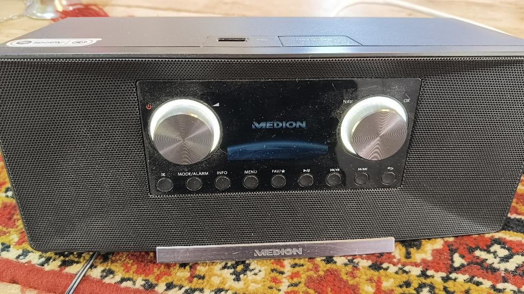 Medion MD87990 internetradio DAB+ Spotify, Ophalen of Verzenden, Zo goed als nieuw, Radio