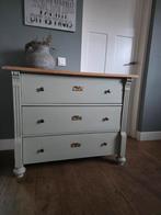Antiek grenen ladenkast/commode, Huis en Inrichting, Kasten | Ladekasten, Ophalen, Gebruikt, 25 tot 50 cm, Minder dan 100 cm