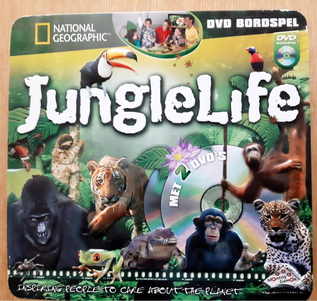 Junglelife' bordspel met DvD, Vijf spelers of meer, Ophalen of Verzenden, Zo goed als nieuw, National Geographic