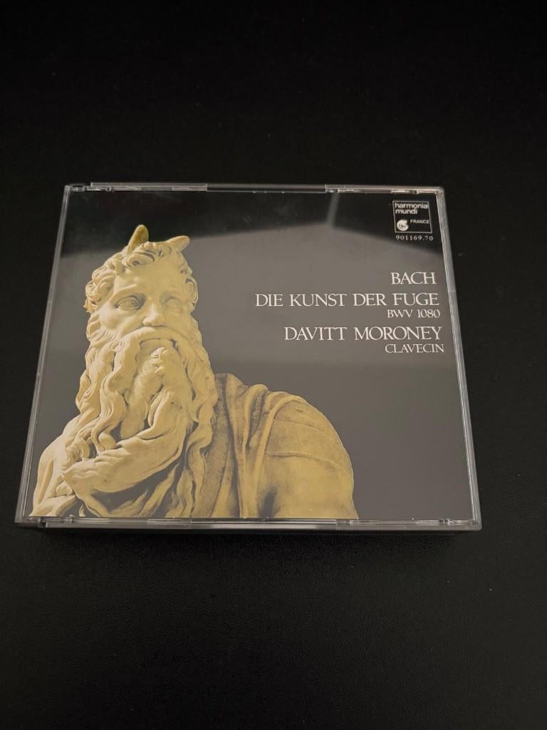 [CD BOX] J.S. Bach - Die kunst Der Fuge - David Moroney, Verzenden, Boxset, Overige typen, Zo goed als nieuw