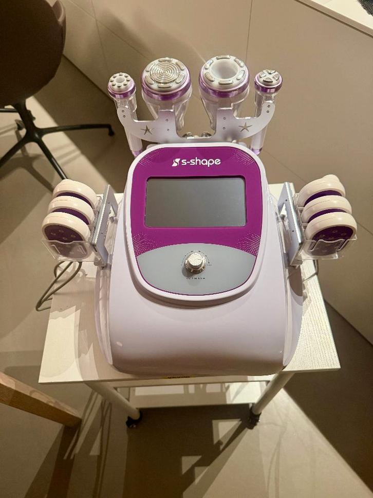 S-Shape cavitatie machine 6 in 1 van Mychway, Witgoed en Apparatuur, Persoonlijke-verzorgingsapparatuur, Zo goed als nieuw, Overige typen