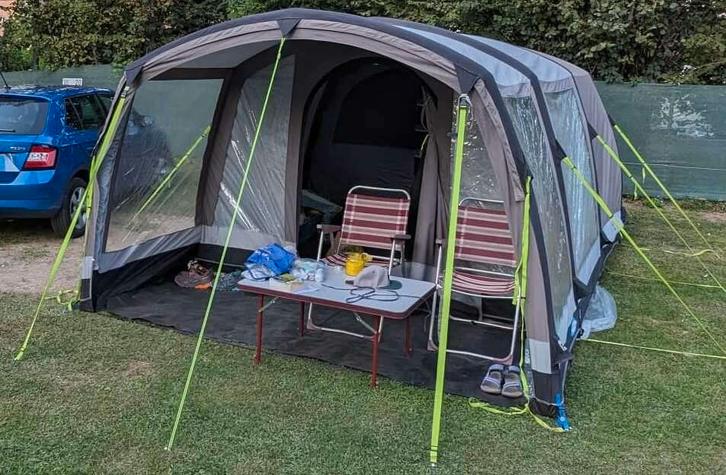 Kampa Hayling 4 Air Classic Pro TC, Caravans en Kamperen, Tenten, tot en met 4, Gebruikt, Ophalen