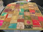 TAFELKLEED uit India 100x100 cm kleurig gevoerd € 45, Ophalen of Verzenden