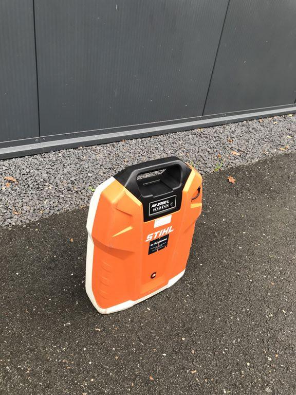 Stihl AR 2000 L ruggedragen Lithium-ion accu 2020, Gebruikt