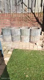 Betonnen plantenbak stapelbaar, Ophalen, Gebruikt, Minder dan 30 cm, Minder dan 60 cm