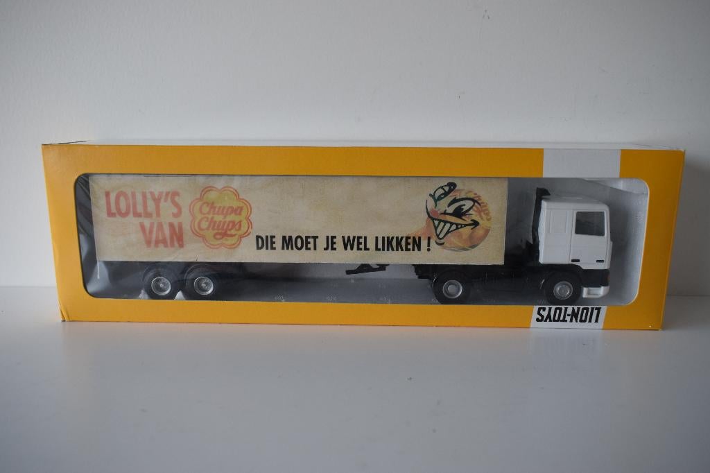 TE KOOP LION TOYS DAF 95, Ophalen of Verzenden, Zo goed als nieuw, Bus of Vrachtwagen, Lion Toys