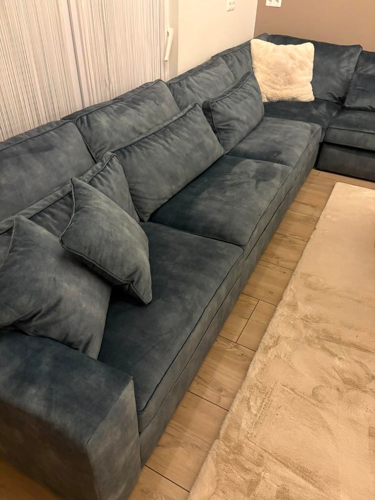 Mooie hoek bank, Ophalen of Verzenden, Zo goed als nieuw, Stof