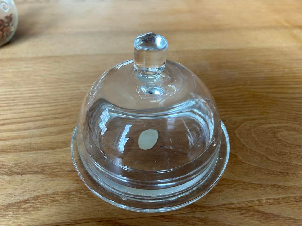 Kleine glazen stolp van L. Dake & Zoon, Ophalen of Verzenden, Gebruikt