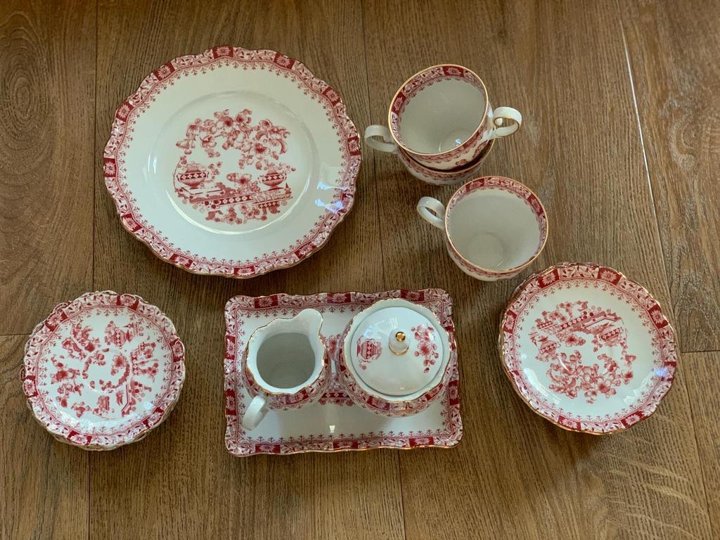 Seltmann Weiden Bavaria Theresia Koffie-/Theeset (ca. 1920-1, Antiek en Kunst, Ophalen