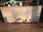 massief licht eiken dressoir, Huis en Inrichting, Kasten | Dressoirs, Ophalen, Gebruikt, Met deur(en), 150 tot 200 cm