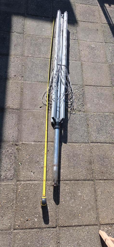 Brabantia droogmolen met grondanker, Tuin en Terras, Droogmolens en Wasrekken, Gebruikt, Droogmolen, Ophalen