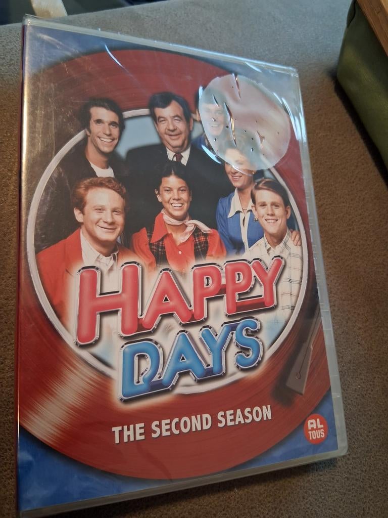Happy Days - The Second Season (DVD) nieuw in verpakking, Cd's en Dvd's, Dvd's | Tv en Series, Alle leeftijden, Ophalen of Verzenden
