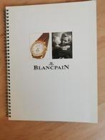 Blancpain Catalogus 2000-2001 - Luxe Horloges, Ophalen of Verzenden, Gelezen, Catalogus