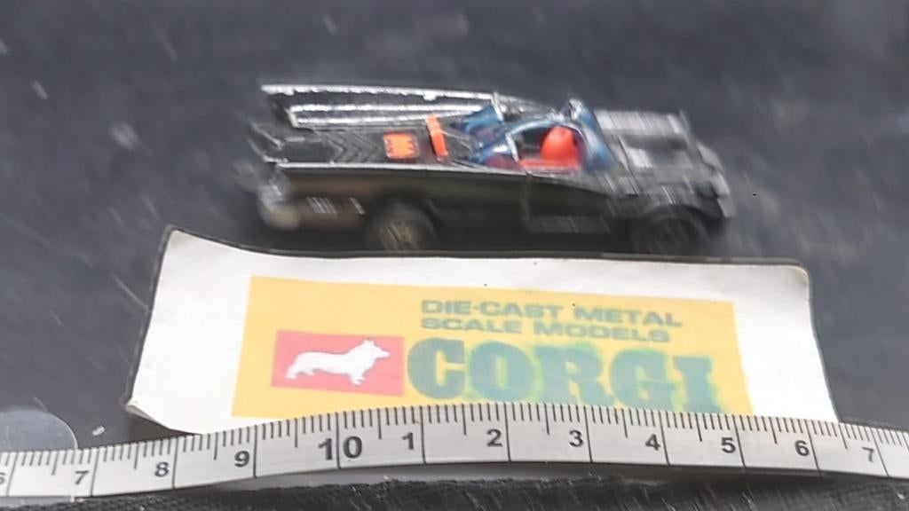 Corgi Juniors Batmobile - Vintage Diecast Model, Ophalen of Verzenden, Gebruikt, Auto, Corgi
