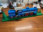 Lego Trein Blauw - Vintage Bouwset, Ophalen of Verzenden, Gebruikt