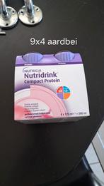 Nutridrink nutricia compact aardbei 9x4, Diversen, Ophalen of Verzenden