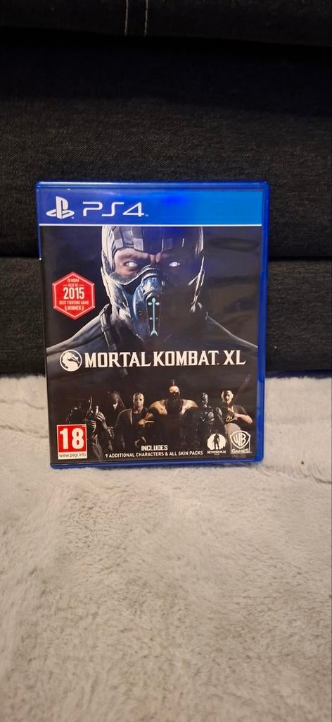 Mortal Kombat XL PS4 - Inclusief extra personages en skins, Vanaf 18 jaar, Vechten, 2 spelers, Ophalen of Verzenden