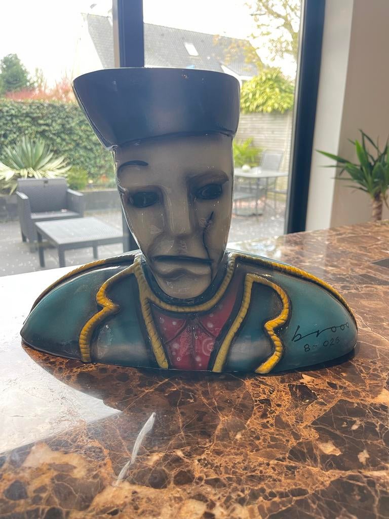 Herman Brood 3D sculptuur beeld kunst, Ophalen of Verzenden