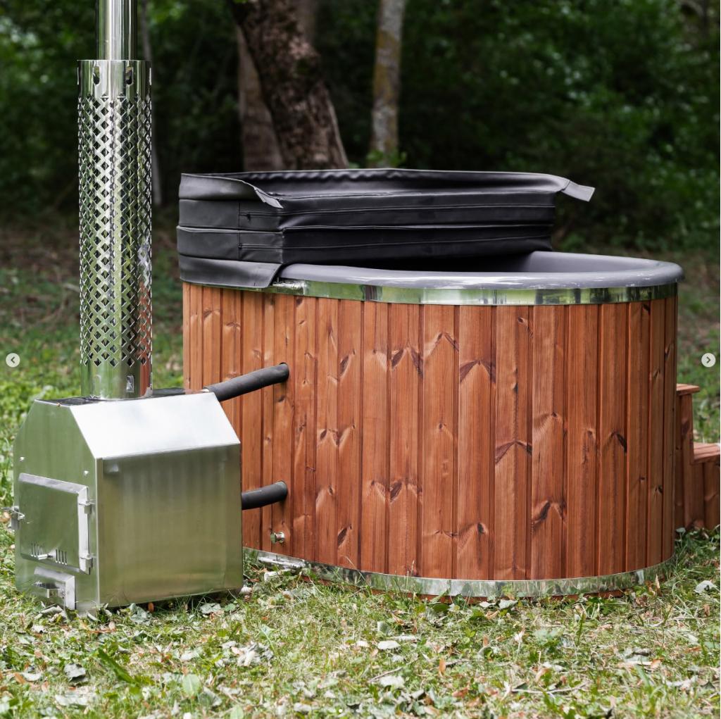 Oval Hottub 2 Persoons | Personaliseer naar uw smaak!, Tuin en Terras, Regentonnen, Overige materialen, WellnessWinkel, Info@wellnesswinkel.nl