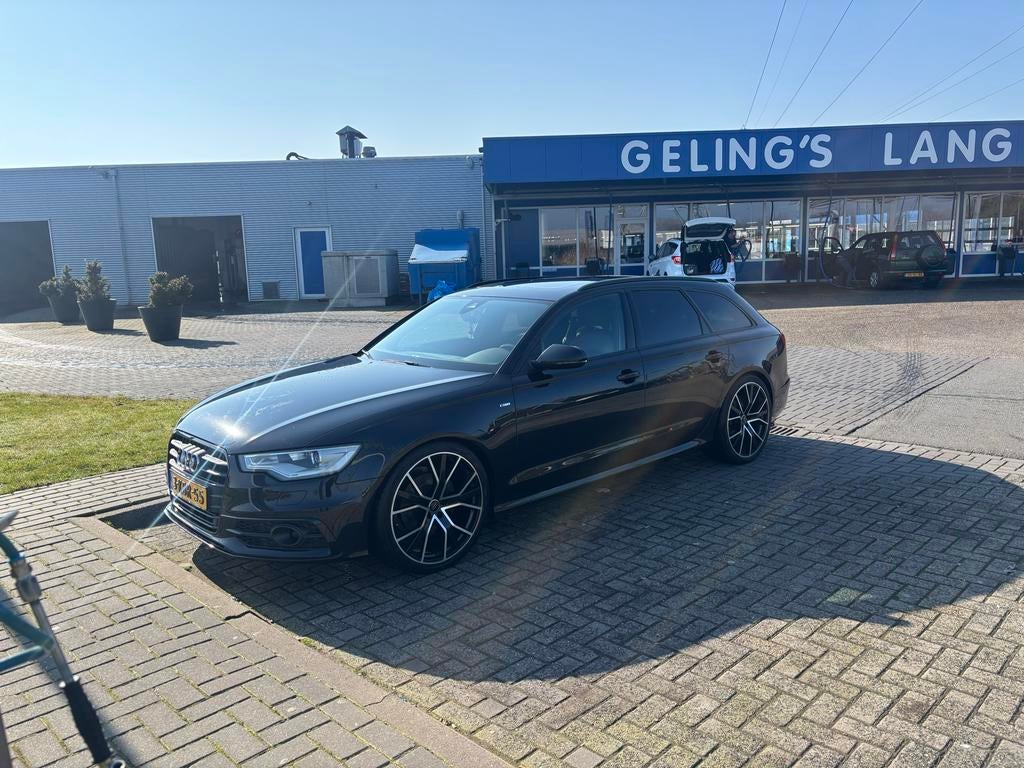 Audi A6 2.0 Tfsi - BOMVOL OPTIES - 132KW Avant 2013 Zwart, Auto's, Automaat, Zwart, 4 cilinders, 1984 cc