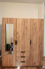 Jysk Kledingkast 144x176x50cm 3 deuren, Ophalen, 100 tot 150 cm, Zo goed als nieuw, 150 tot 200 cm