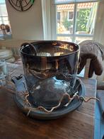 Xxl Puur wonen windlicht met Aura P. Schaal, Ophalen of Verzenden