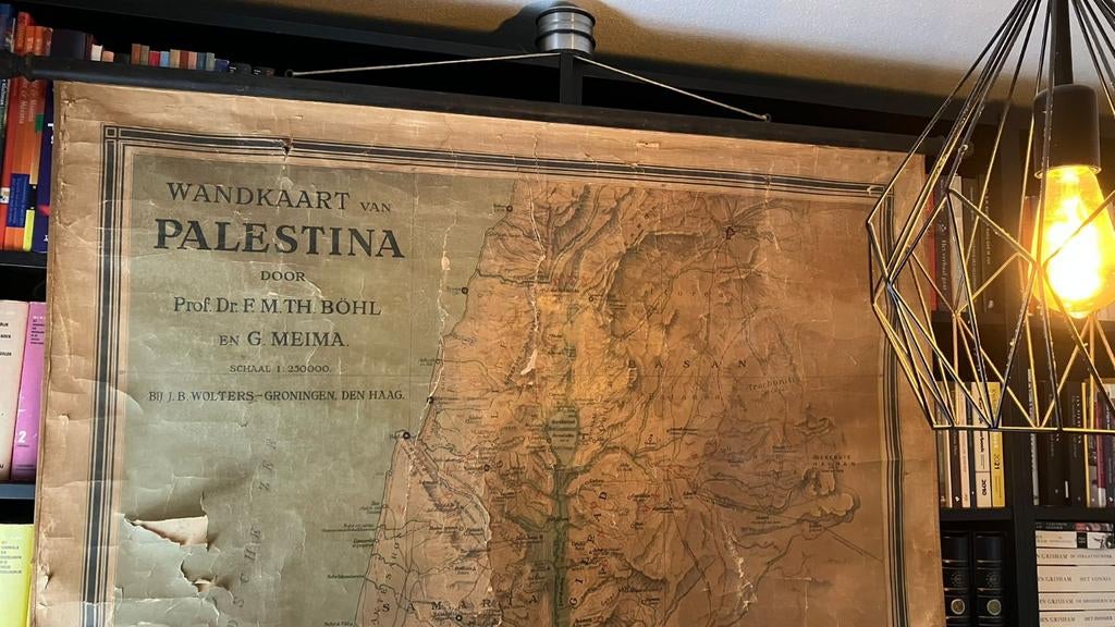 Antieke landkaart Israël / Palestina, Ophalen