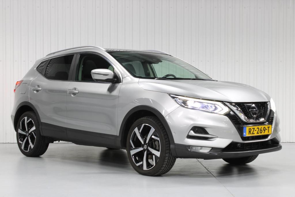 Nissan Qashqai 1.2 Tekna +, Auto's, Nissan, Gebruikt, 4 cilinders, Origineel Nederlands, Bedrijf