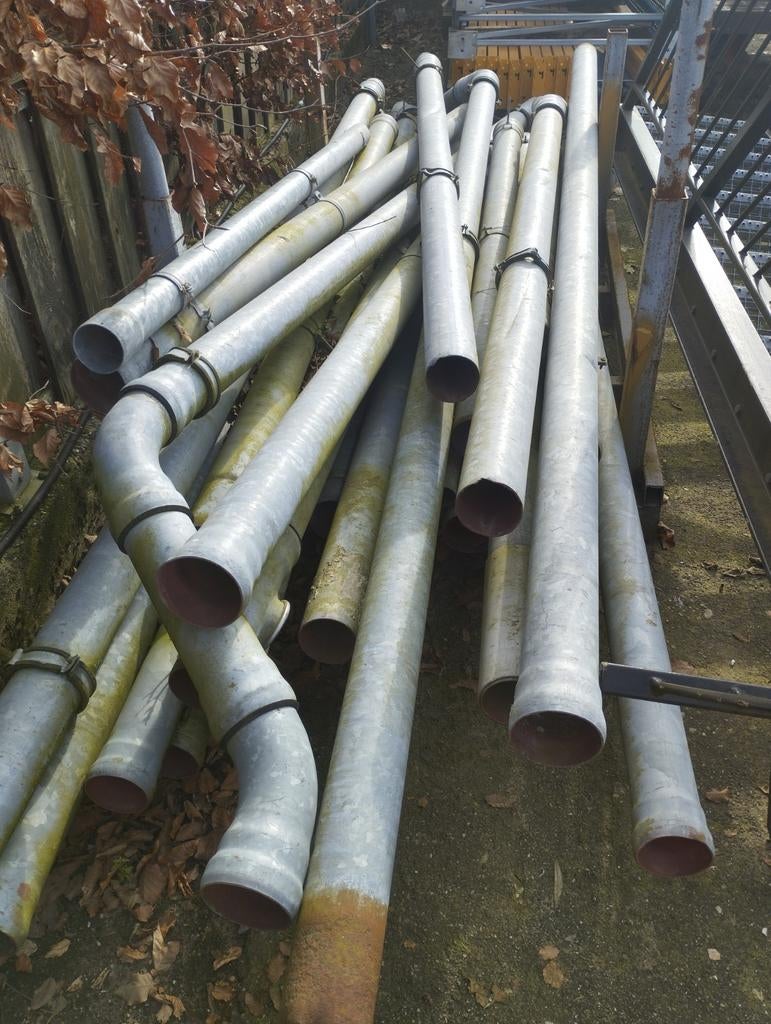 Afvoer buizen, Ophalen, X, Minder dan 2 meter, 80 mm of meer