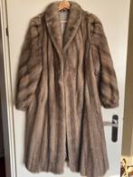 Bontjas nerts, Kleding | Dames, Jassen | Winter, Ophalen of Verzenden, Zo goed als nieuw, Maat 38/40 (M), Bruin