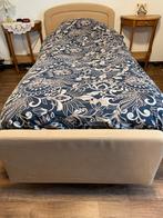 Elektrisch verstelbaar 1 persoons bed, Huis en Inrichting, Slaapkamer | Bedden, Ophalen, 90 cm, Eenpersoons, Beige