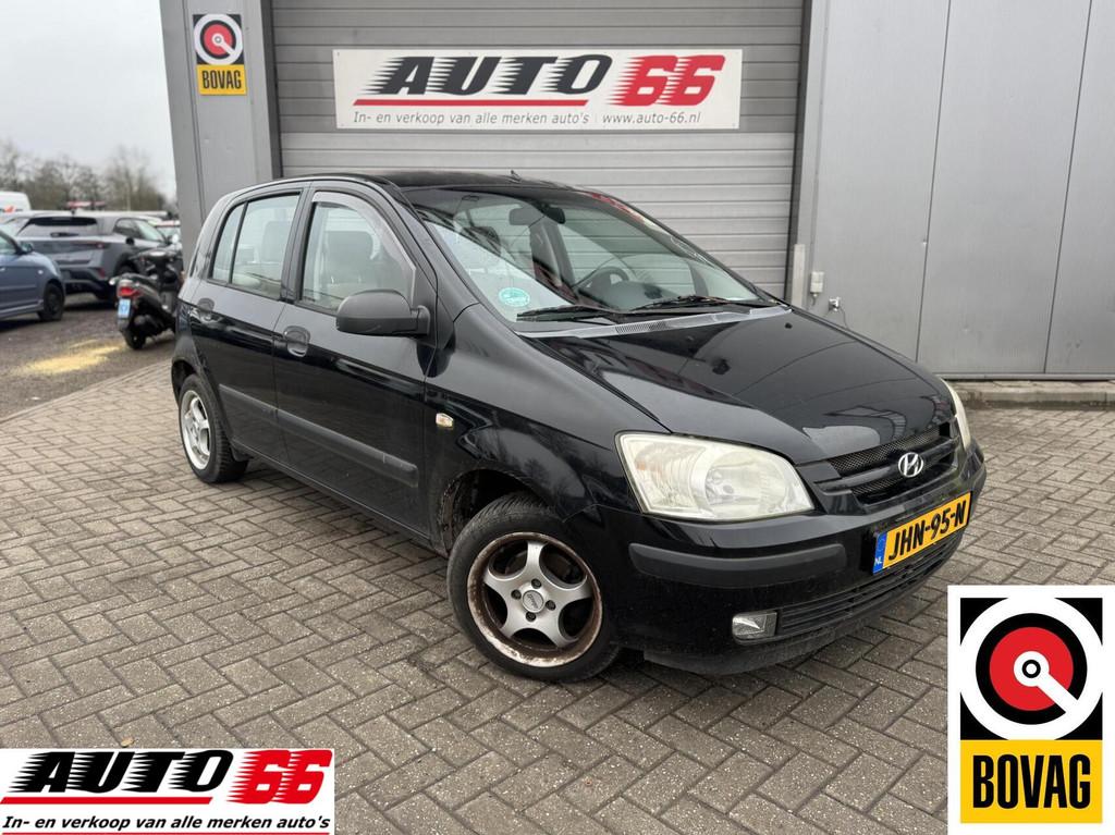 Hyundai Getz 1.1i Young, Auto's, Hyundai, Voorwielaandrijving, 4 cilinders, Zwart, Bedrijf