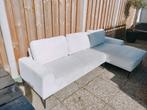 Hoekbank Crème, Gebruikt, Hoekbank, Driepersoons, Ophalen of Verzenden
