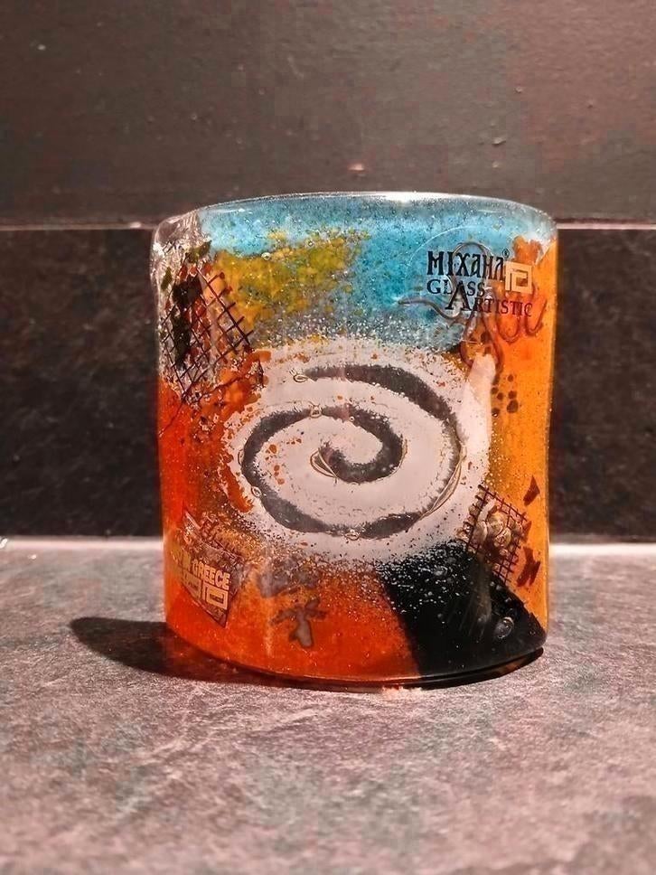 Mixaha Glaskunst Object - Handgemaakt, Overige kleuren, Nieuw, Ophalen of Verzenden, Glas