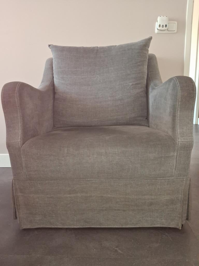 Landelijke fauteuil Hertog Jan - Zo goed als nieuw, Ophalen, Zo goed als nieuw, 75 tot 100 cm, 50 tot 75 cm