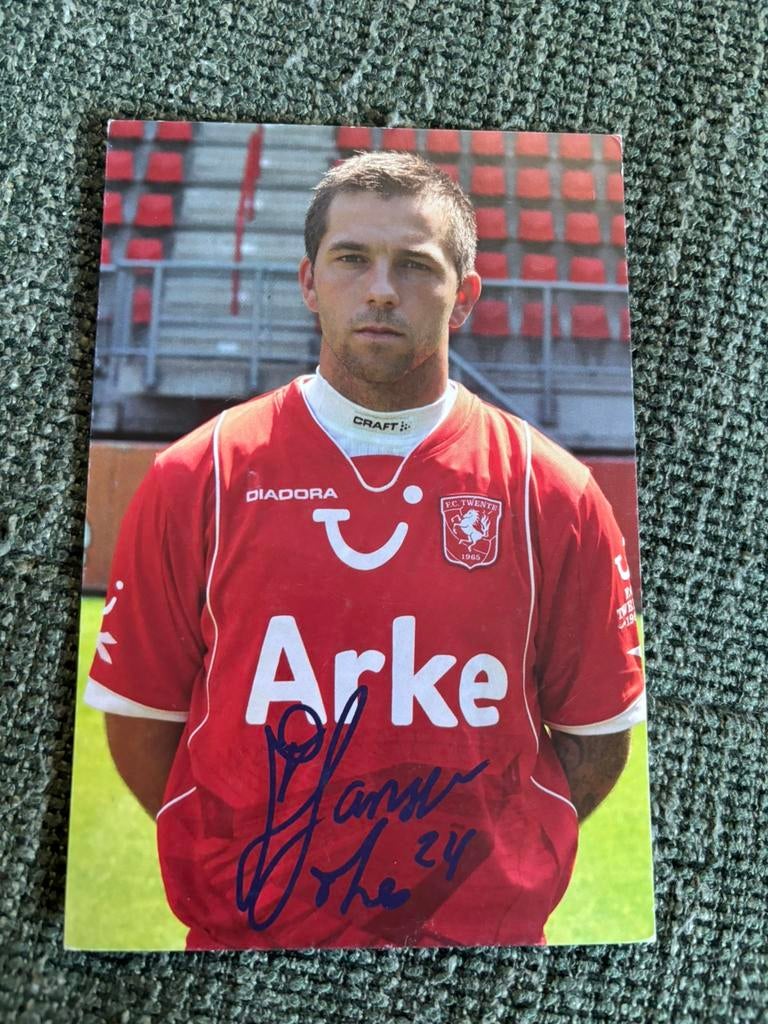 Theo Janssen - FC Twente Spelerskaart, Ophalen of Verzenden, F.C. Twente, Spelerskaart