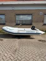 Rubberboot Bombard Explorer 3.85m 5PK Mercury 4takt compleet, Watersport en Boten, Gebruikt, Benzine, Minder dan 70 pk, Overige materialen