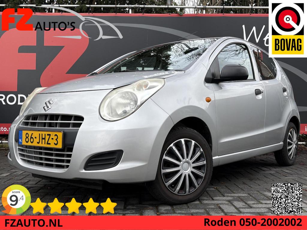 Suzuki Alto 1.0 Comfort - Airconditioning - Radio - elektris, Auto's, Voorwielaandrijving, Euro 5, Stof, Gebruikt