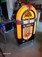 De mooiste Wurlitzer Black Onyx Vinyl Jukebox, Met singles, Gebruikt, 1950 tot 1960, Ophalen of Verzenden