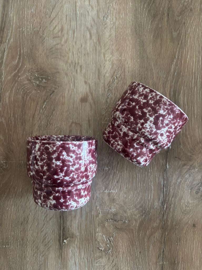 Hema viral spikkelmokken 350ml, Ophalen of Verzenden, Zo goed als nieuw, Overige materialen, Minder dan 25 cm